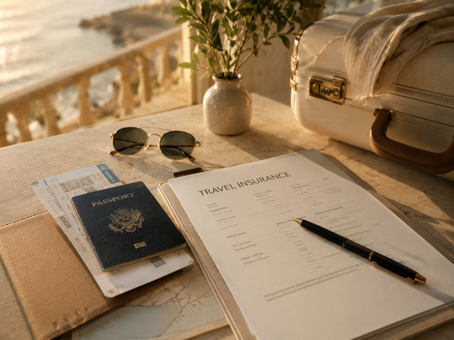 Premium travel planning details and documents